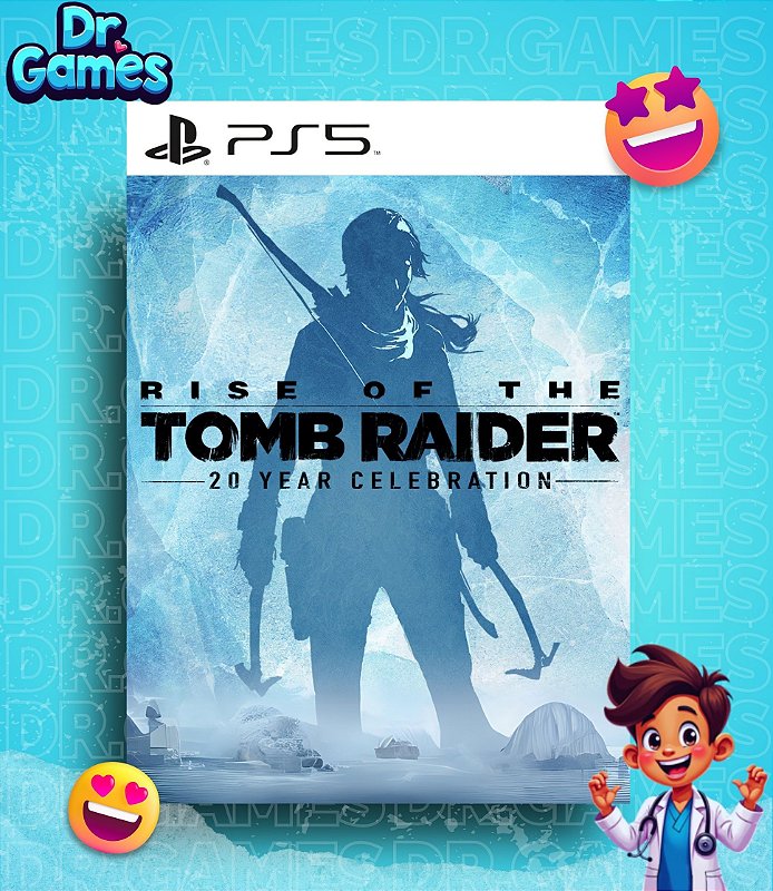 RISE OF THE TOMB RAIDER (EDIÇÃO COMEMORAÇÃO DE 20 ANOS) - PS5 MÍDIA DIGITAL