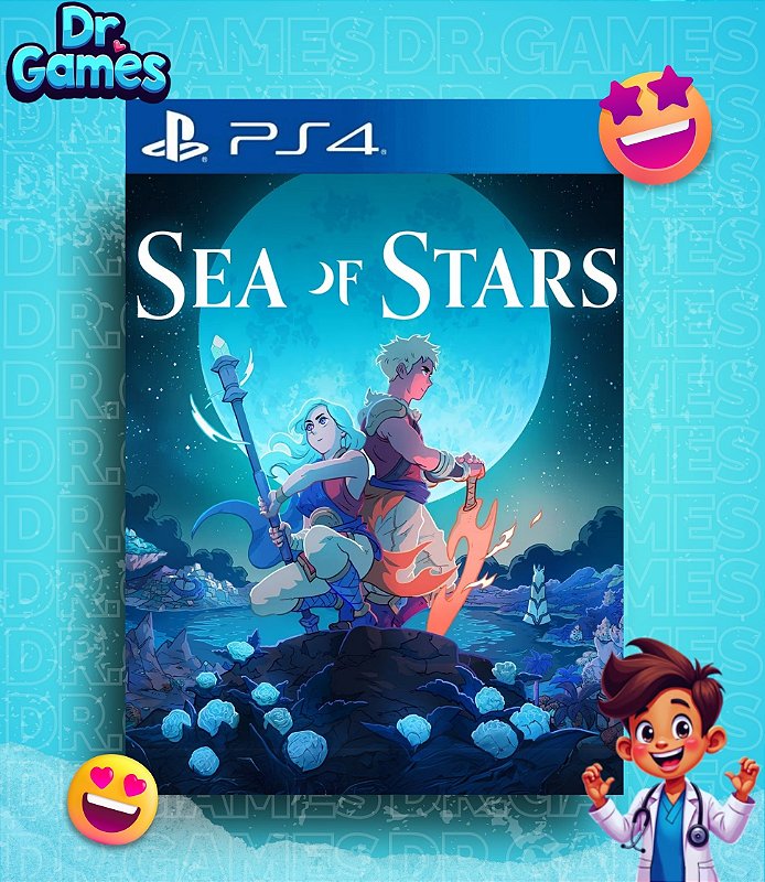 SEA OF STARS (EDIÇÃO PADRÃO) - PS4 MÍDIA DIGITAL