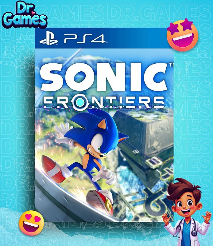 SONIC FRONTIERS (EDIÇÃO PADRÃO) - PS4 MÍDIA DIGITAL