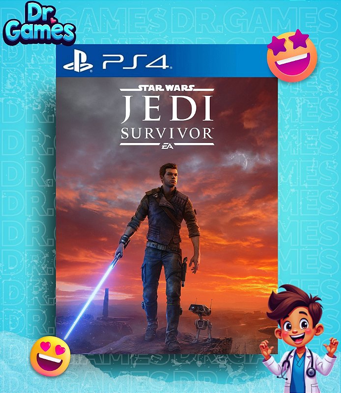 STAR WARS JEDI: SURVIVOR™ (EDIÇÃO PADRÃO) - PS4 MÍDIA DIGITAL