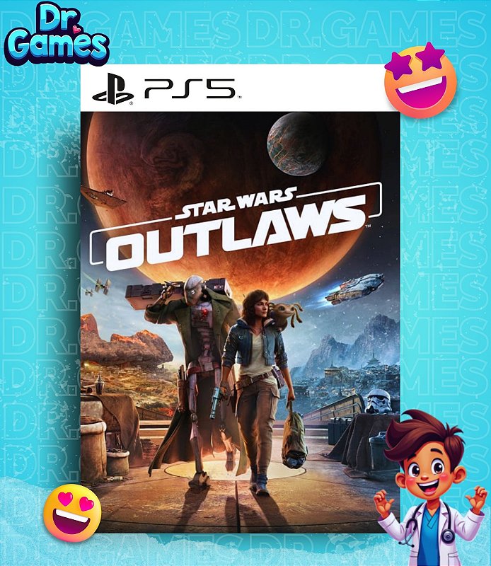 STAR WARS OUTLAWS (EDIÇÃO PADRÃO) - PS5 MÍDIA DIGITAL