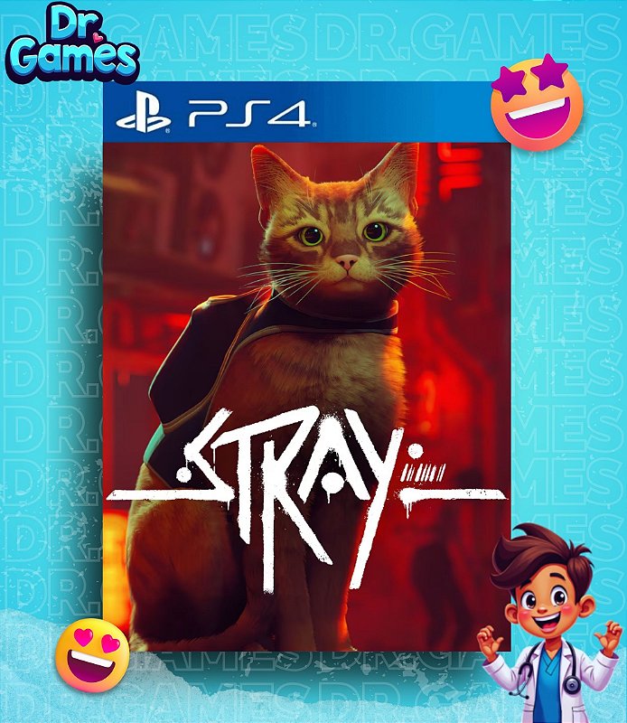 STRAY (EDIÇÃO PADRÃO) - PS4 MÍDIA DIGITAL