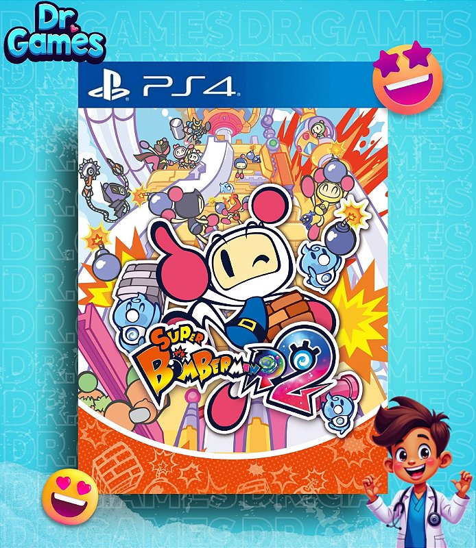 SUPER BOMBERMAN R 2 (EDIÇÃO PADRÃO) - PS4 MÍDIA DIGITAL