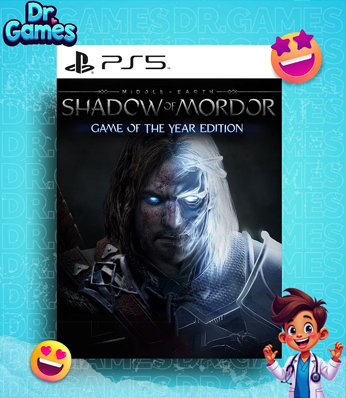 TERRA-MÉDIA™: SOMBRAS DE MORDOR™ (EDIÇÃO GAME OF THE YEAR) - PS5 MÍDIA DIGITAL