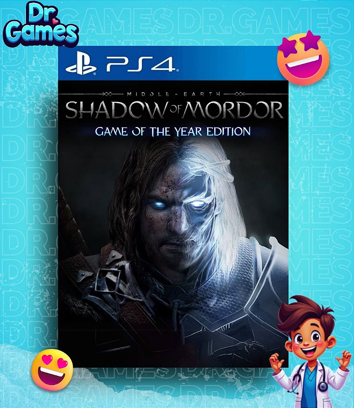 TERRA-MÉDIA™: SOMBRAS DE MORDOR™ (EDIÇÃO GAME OF THE YEAR) - PS4 MÍDIA DIGITAL