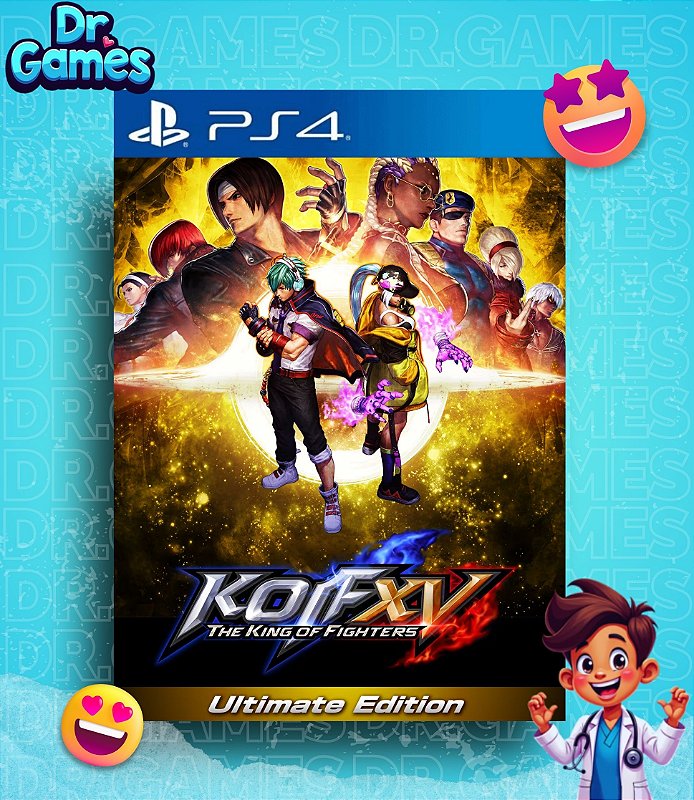 THE KING OF FIGHTERS XV (ULTIMATE EDITION) - PS4 MÍDIA DIGITAL