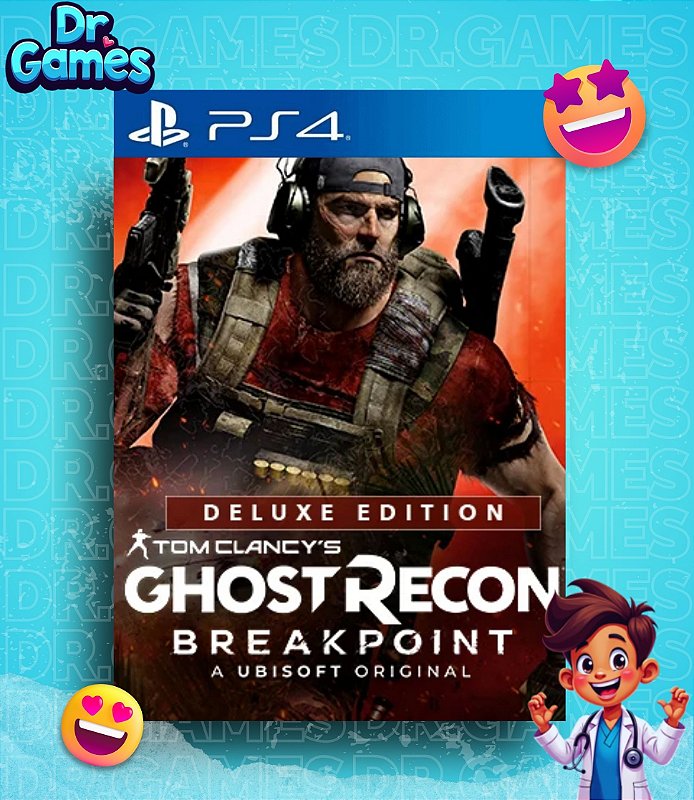 TOM CLANCY'S GHOST RECON® BREAKPOINT (DELUXE EDITION) - PS4 MÍDIA DIGITAL