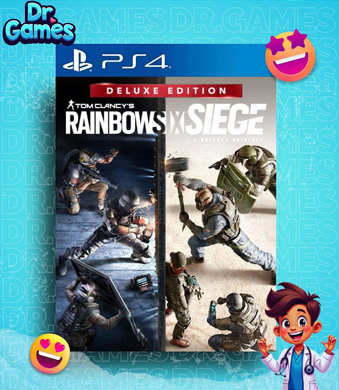 TOM CLANCY'S RAINBOW SIX SIEGE (DELUXE EDITION) - PS4 MÍDIA DIGITAL
