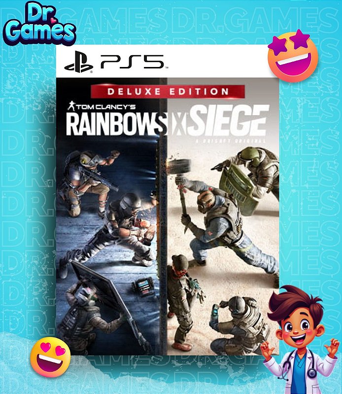 TOM CLANCY'S RAINBOW SIX SIEGE (DELUXE EDITION) - PS5 MÍDIA DIGITAL