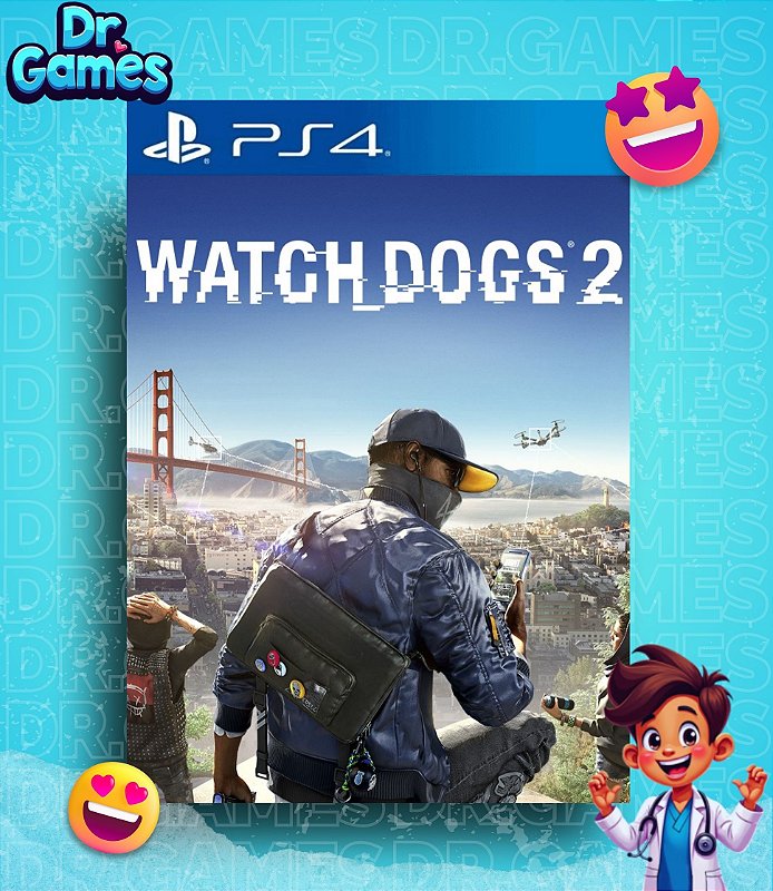 WATCH DOGS™ 2 (EDIÇÃO PADRÃO) - PS4 MÍDIA DIGITAL