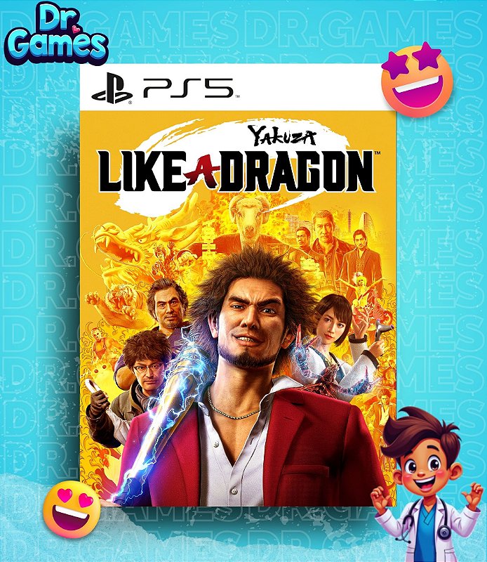 YAKUZA: LIKE A DRAGON (EDIÇÃO PADRÃO) - PS5 MÍDIA DIGITAL