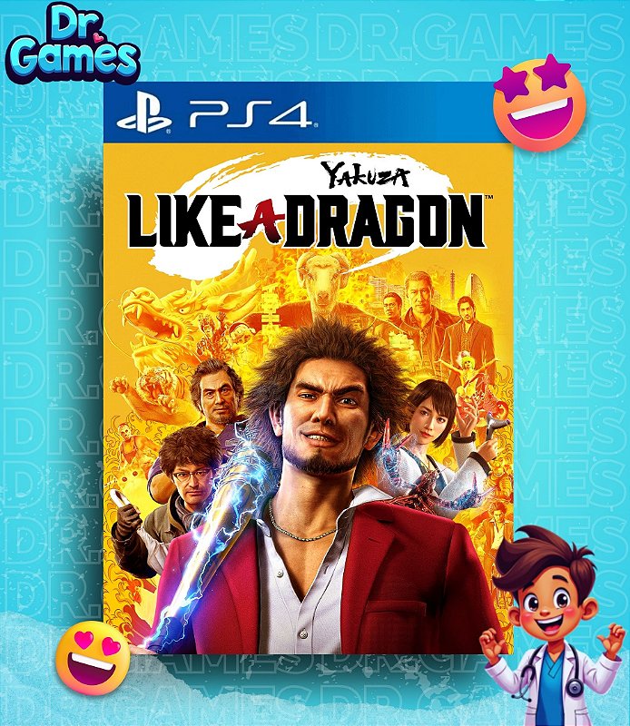 YAKUZA: LIKE A DRAGON (EDIÇÃO PADRÃO) - PS4 MÍDIA DIGITAL