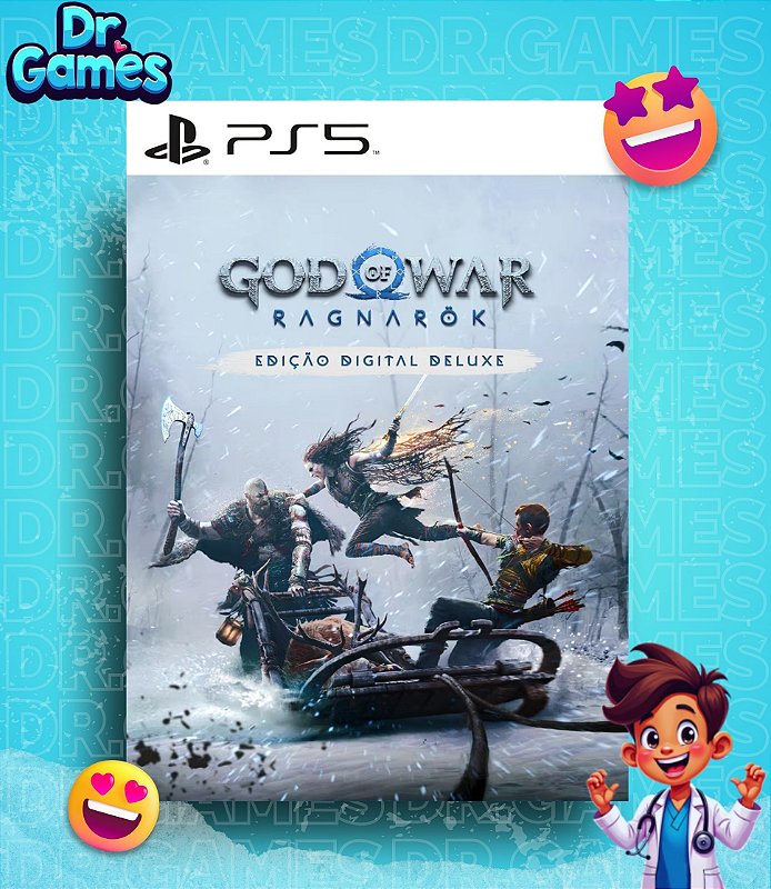 GOD OF WAR RAGNARÖK (DIGITAL DELUXE EDITION) - PS5 MÍDIA DIGITAL