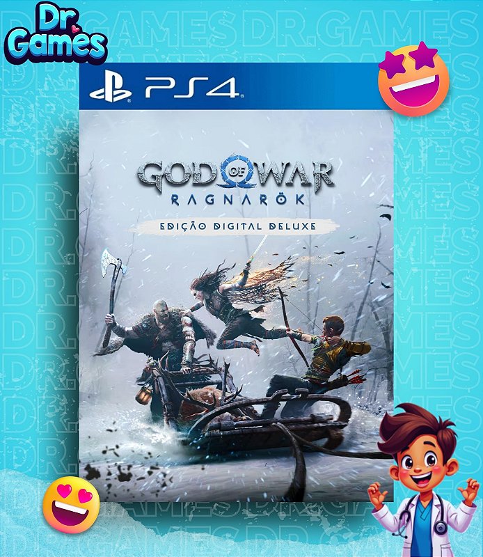 GOD OF WAR RAGNARÖK (DIGITAL DELUXE EDITION) - PS4 MÍDIA DIGITAL
