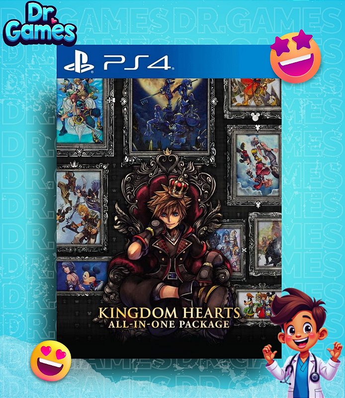KINGDOM HEARTS ALL-IN-ONE PACKAGE - PS4 MÍDIA DIGITAL