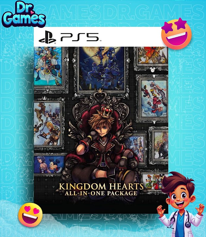 KINGDOM HEARTS ALL-IN-ONE PACKAGE - PS5 MÍDIA DIGITAL