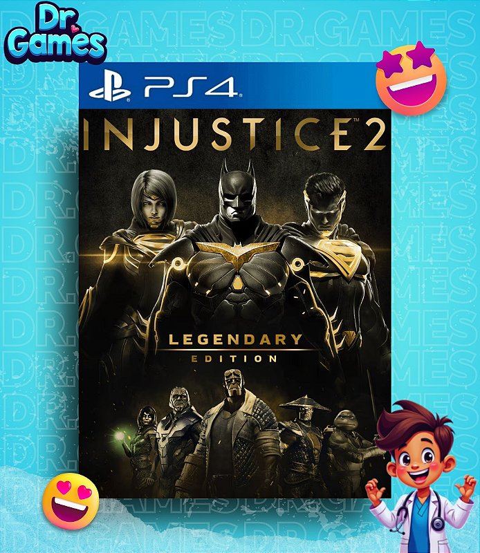 INJUSTICE 2 (LEGENDARY EDITION) - PS4 MÍDIA DIGITAL