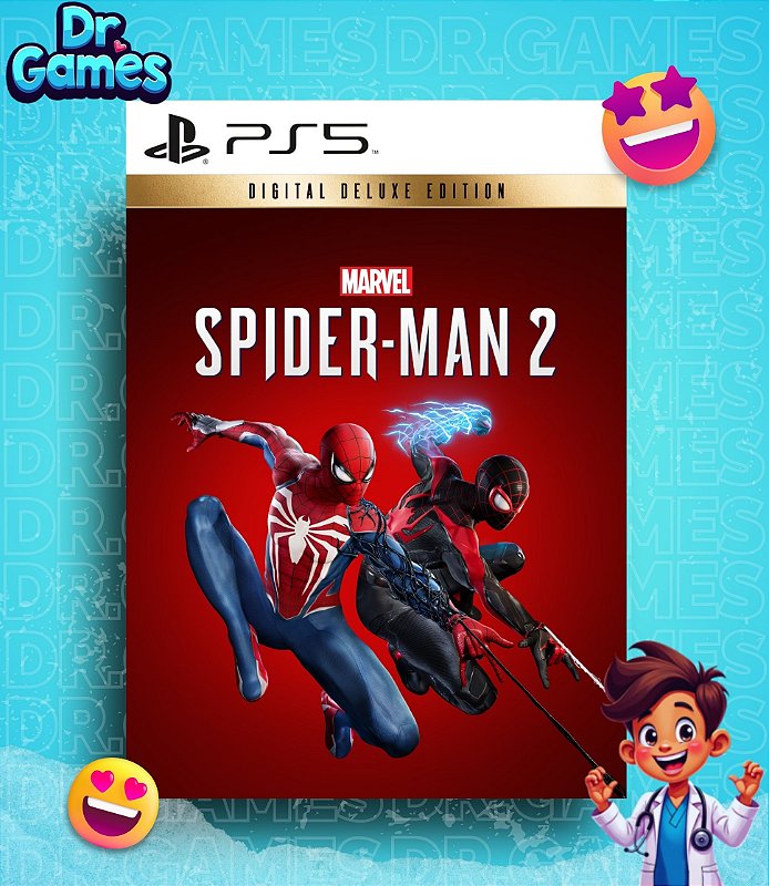 MARVEL'S SPIDER-MAN 2 (DIGITAL DELUXE EDITION) - PS5 MÍDIA DIGITAL