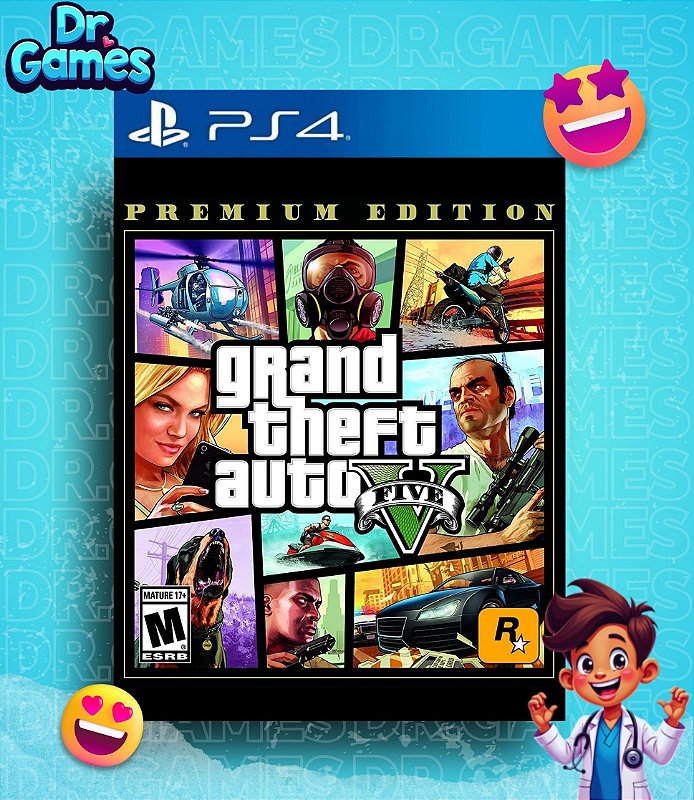 GTA - GRAND THEFT AUTO: THE TRILOGY (PREMIUM EDITION) - PS4 MÍDIA DIGITAL