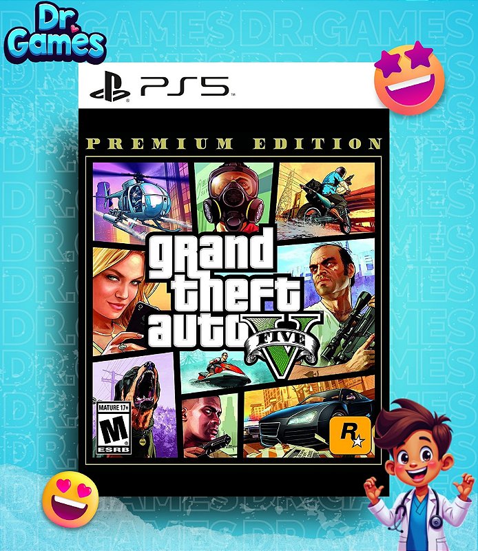 GTA - GRAND THEFT AUTO: THE TRILOGY (PREMIUM EDITION) - PS5 MÍDIA DIGITAL