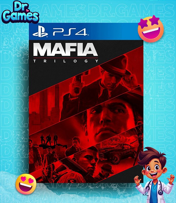 MAFIA: TRILOGY (DEFINITIVE EDITION) - PS4 MÍDIA DIGITAL