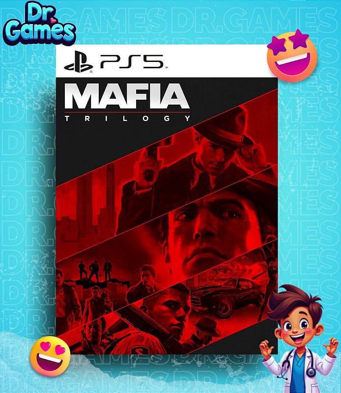 MAFIA: TRILOGY (DEFINITIVE EDITION) - PS5 MÍDIA DIGITAL