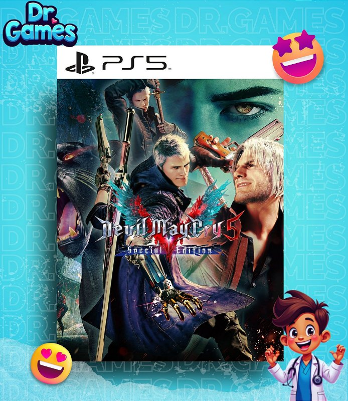 DEVIL MAY CRY 5 (SPECIAL EDITION) - PS5 MÍDIA DIGITAL