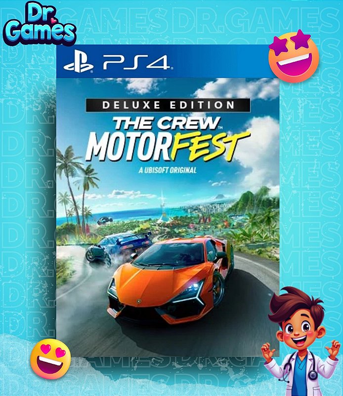 THE CREW MOTORFEST (DELUXE EDITION) - PS4 MÍDIA DIGITAL