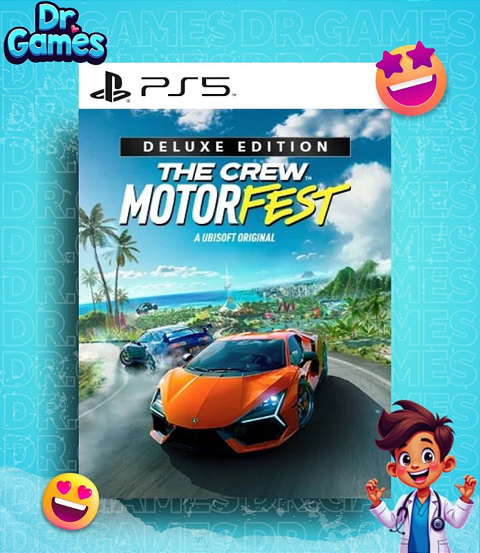 THE CREW MOTORFEST (DELUXE EDITION) - PS5 MÍDIA DIGITAL