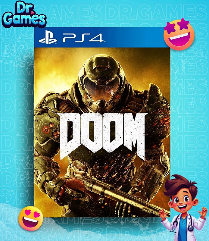 DOOM (EDIÇÃO PADRÃO) - PS4 MÍDIA DIGITAL