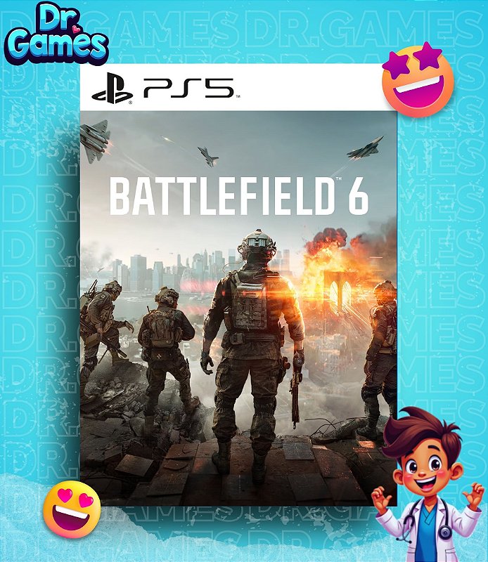 BATTLEFIELD™ 6 (EDIÇÃO PADRÃO) - PS5 MÍDIA DIGITAL