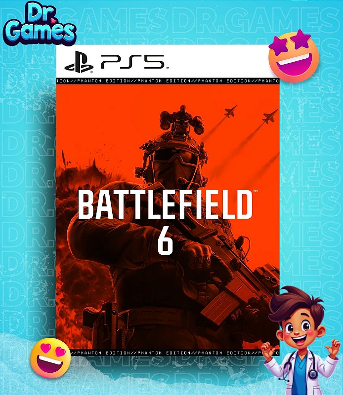 BATTLEFIELD™ 6 (EDIÇÃO PHANTOM) - PS5 MÍDIA DIGITAL