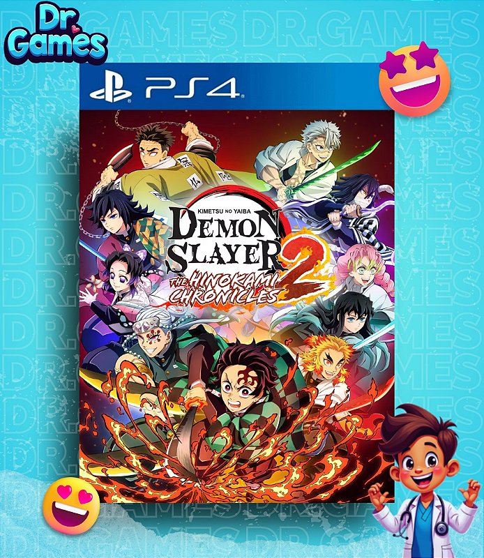 DEMON SLAYER - KIMETSU NO YAIBA - THE HINOKAMI CHRONICLES 2 (EDIÇÃO PADRÃO) - PS4 MÍDIA DIGITAL