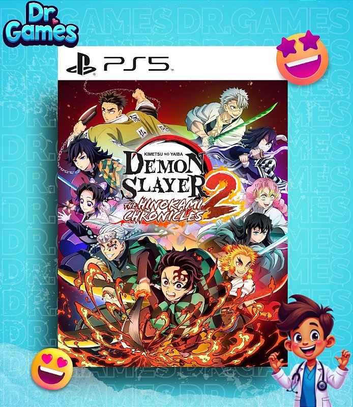 DEMON SLAYER - KIMETSU NO YAIBA - THE HINOKAMI CHRONICLES 2 (EDIÇÃO PADRÃO) - PS5 MÍDIA DIGITAL