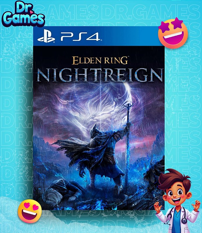 ELDEN RING NIGHTREIGN (EDIÇÃO PADRÃO) - PS4 MÍDIA DIGITAL