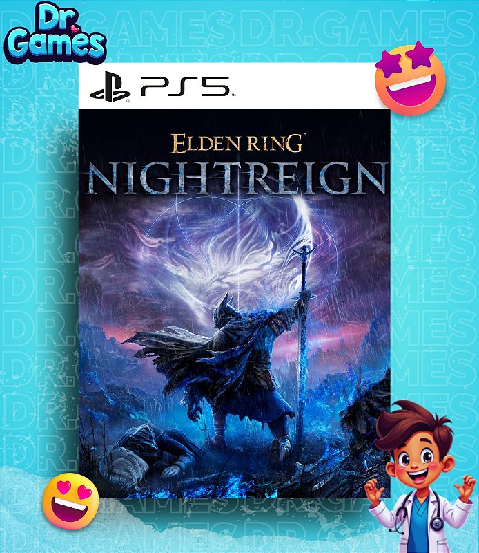 ELDEN RING NIGHTREIGN (EDIÇÃO PADRÃO) - PS5 MÍDIA DIGITAL