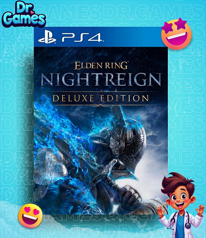 ELDEN RING NIGHTREIGN (DELUXE EDITION) - PS4 MÍDIA DIGITAL