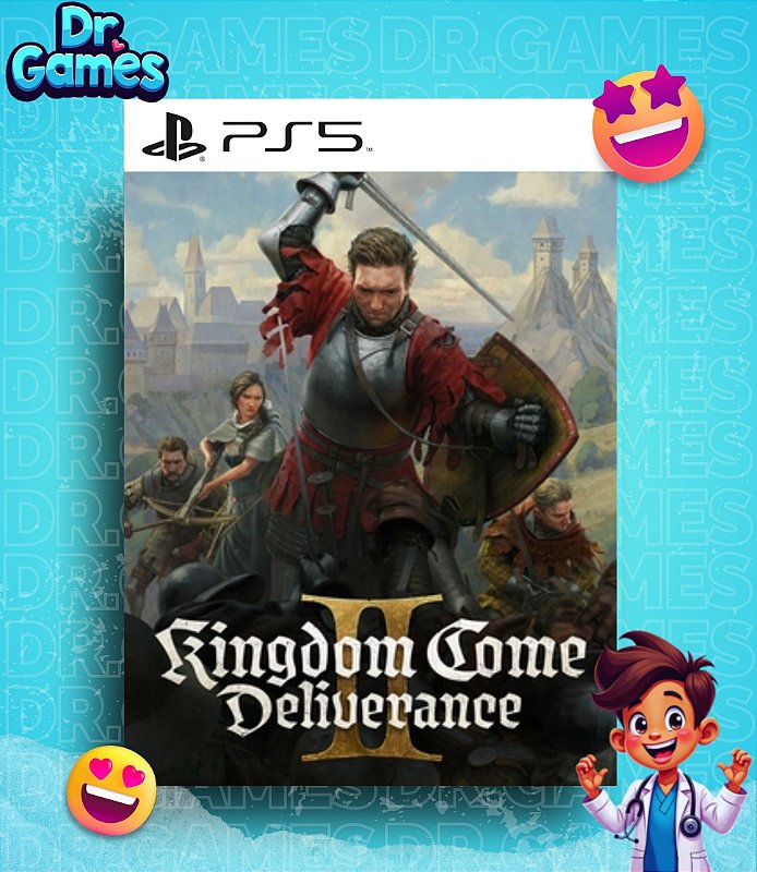 KINGDOM COME: DELIVERANCE II (EDIÇÃO PADRÃO) - PS5 MÍDIA DIGITAL