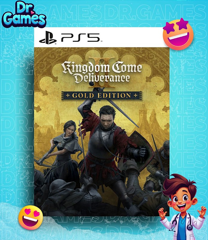 KINGDOM COME: DELIVERANCE II (GOLD EDITION) - PS5 MÍDIA DIGITAL