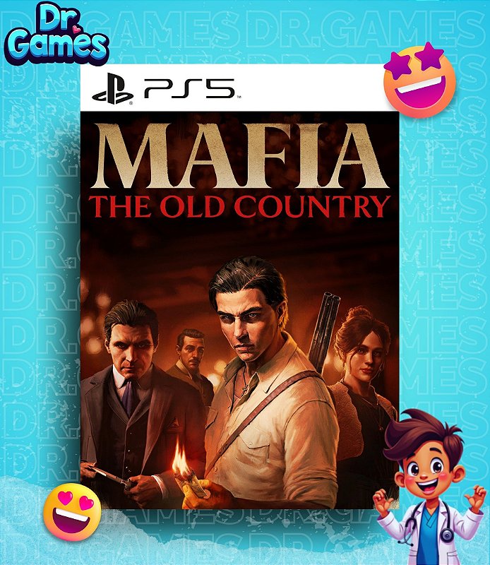 MAFIA: THE OLD COUNTRY (EDIÇÃO PADRÃO) - PS5 MÍDIA DIGITAL