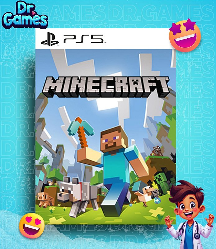 MINECRAFT (EDIÇÃO PADRÃO) - PS5 MÍDIA DIGITAL