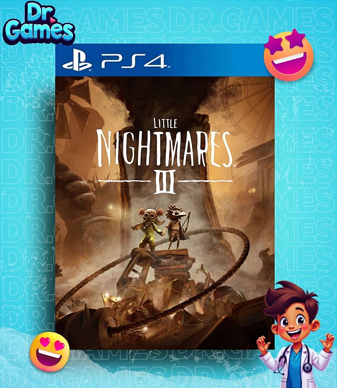 LITTLE NIGHTMARES III (EDIÇÃO PADRÃO) - PS4 MÍDIA DIGITAL