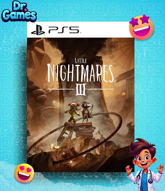 LITTLE NIGHTMARES III (EDIÇÃO PADRÃO) - PS5 MÍDIA DIGITAL
