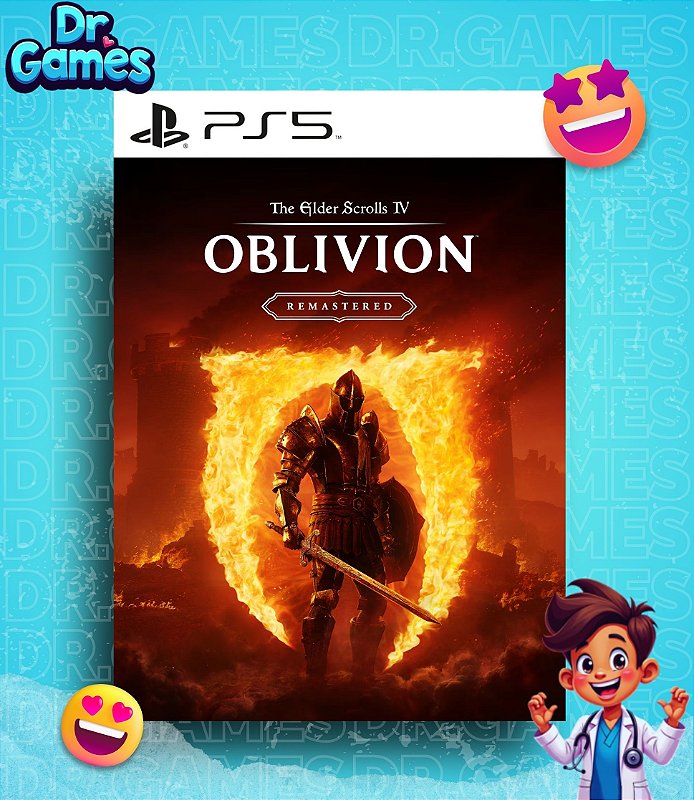 THE ELDER SCROLLS IV: OBLIVION REMASTERED (EDIÇÃO PADRÃO) - PS5 MÍDIA DIGITAL