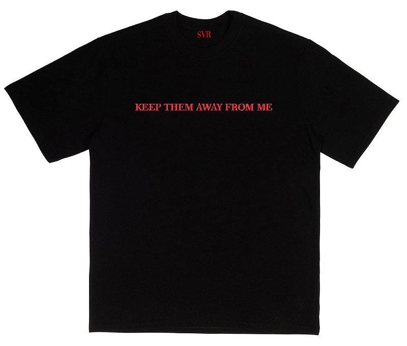 Camiseta keep Them Away - Preto