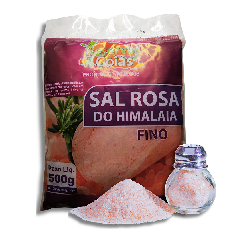 Sal do Himalaia 500g Fino – Cajuzin