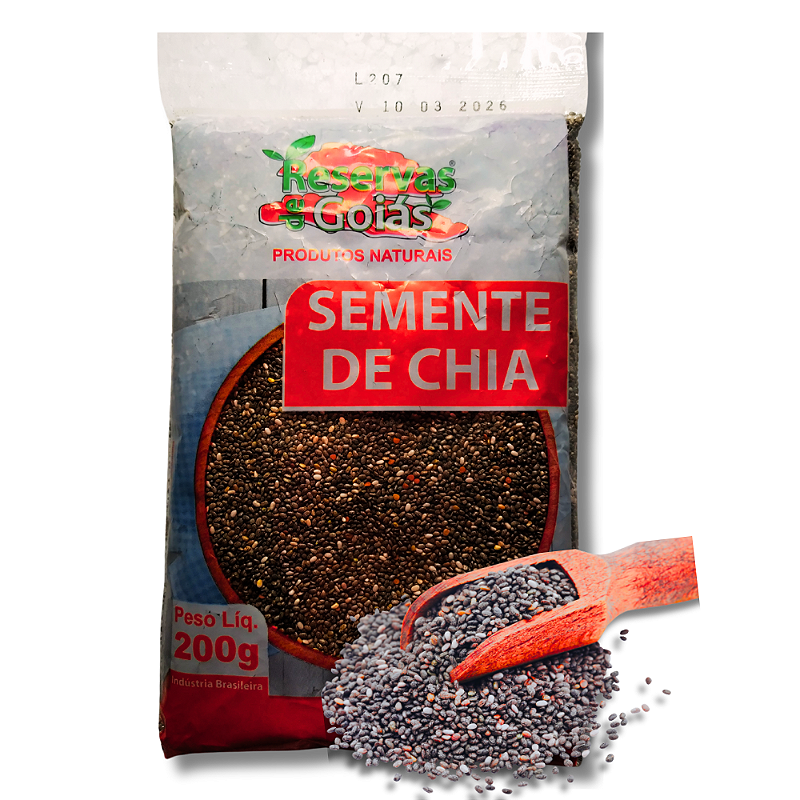 Semente de Chia 200g – Cajuzin