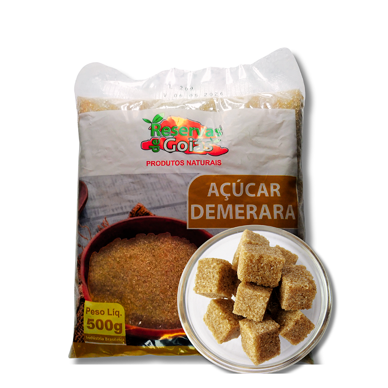 Açúcar Demerara 500g – Cajuzin