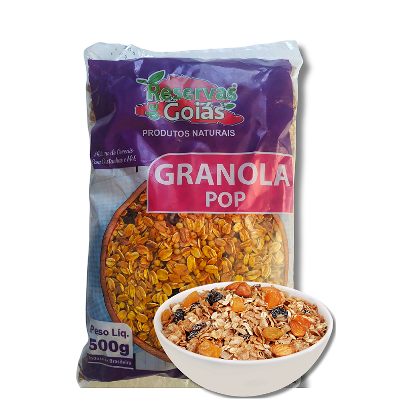 Granola Pop 500g – Cajuzin