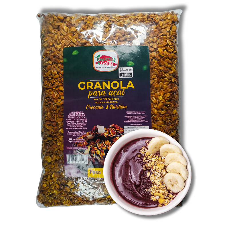 Granola para Açaí 1kg – Cajuzin